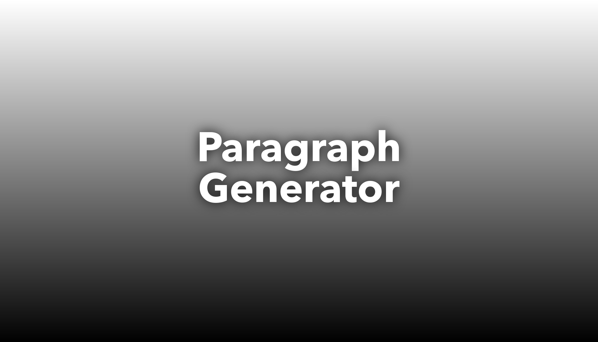 Paragraph Generator Nichesss   Paragraph Generator 